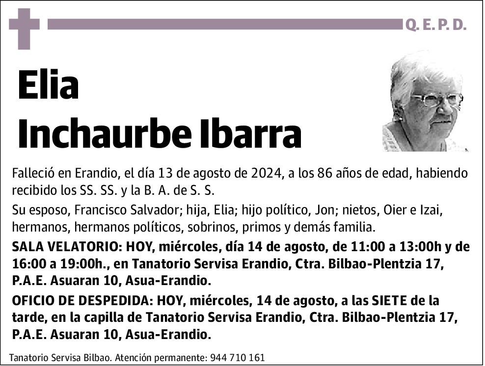 Elia Inchaurbe Ibarra