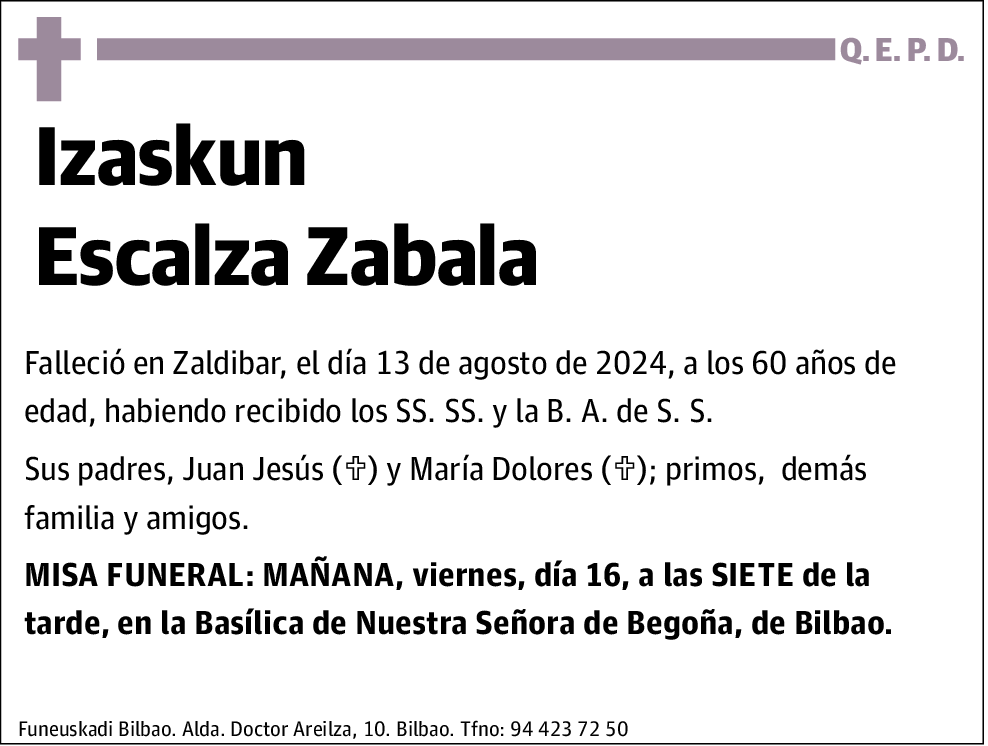 Izaskun Escalza Zabala