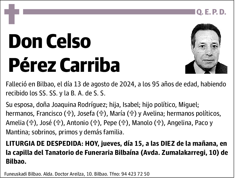 Celso Pérez Carriba