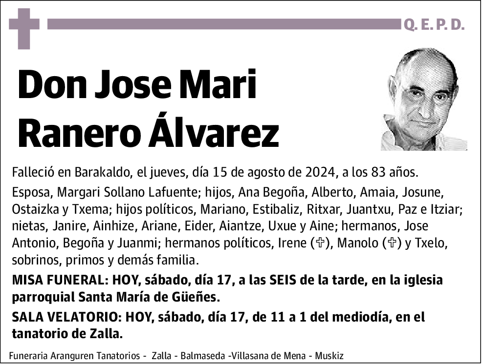 Jose Mari Ranero Álvarez