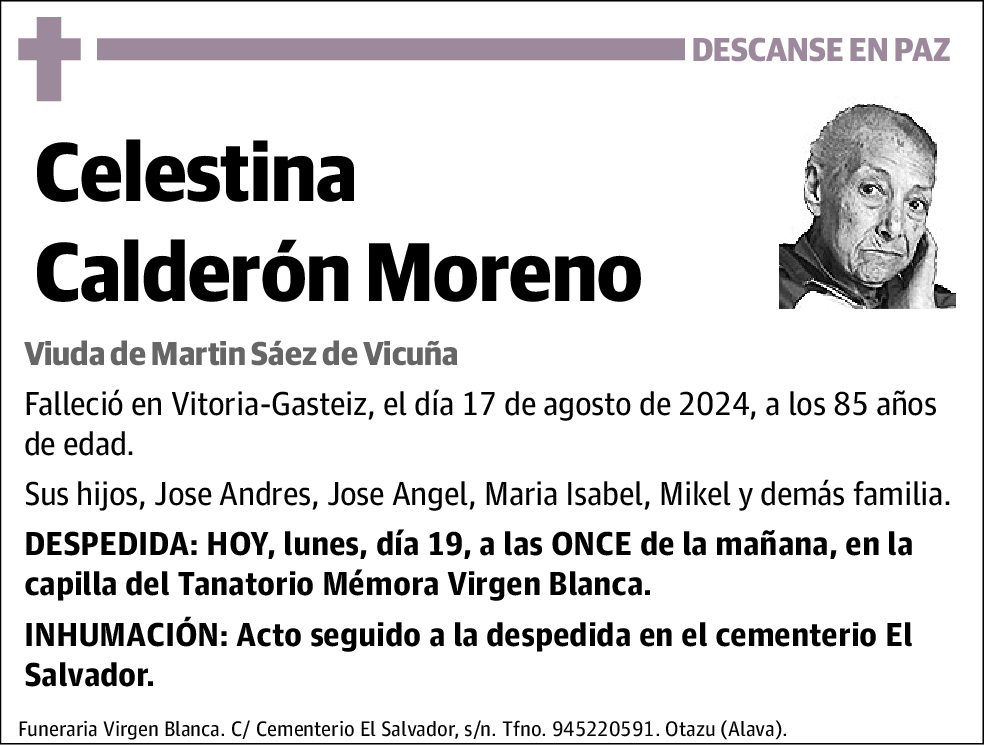 Celestina Calderón Moreno
