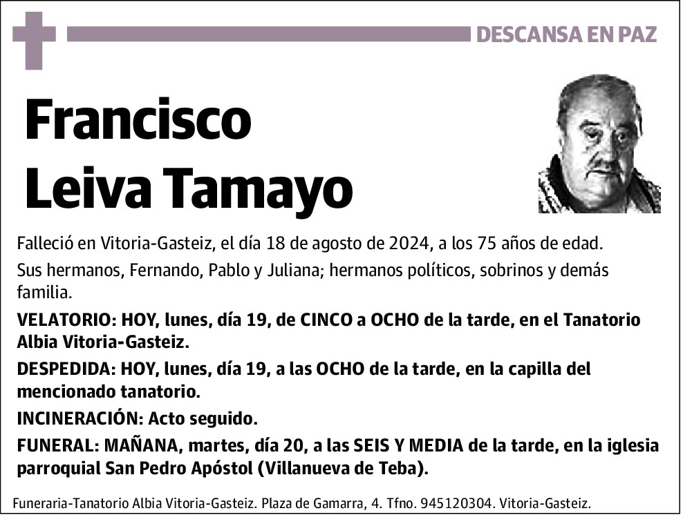 Francisco Leiva Tamayo