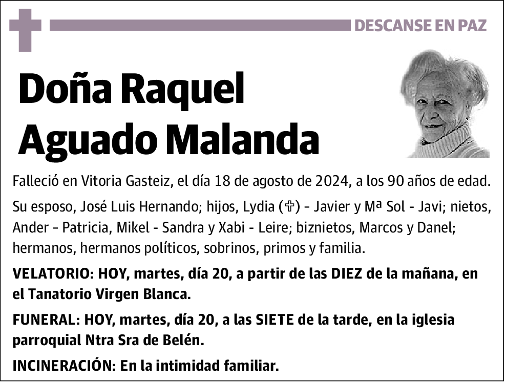 Raquel Aguado Malanda