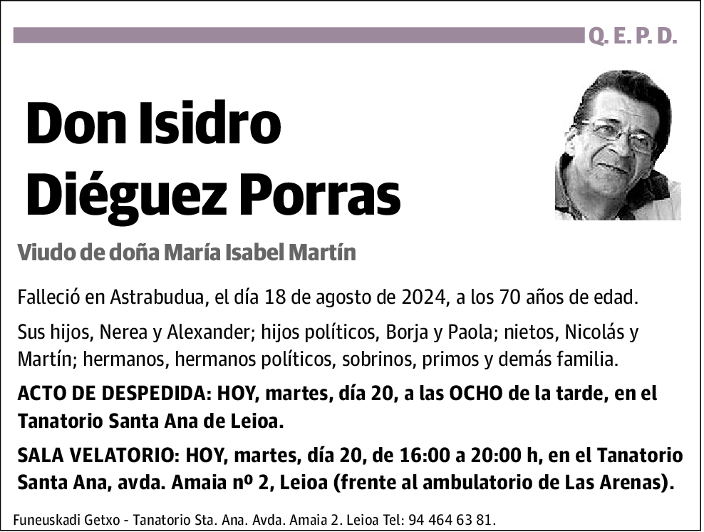 Isidro Diéguez Porras