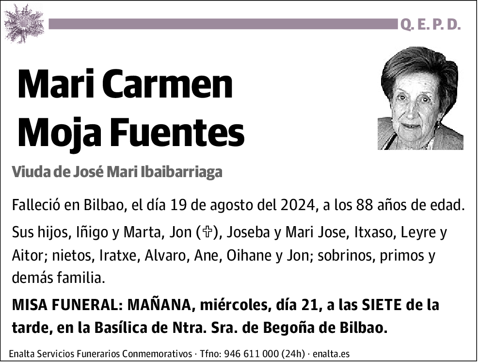 Mari Carmen Moja Fuentes