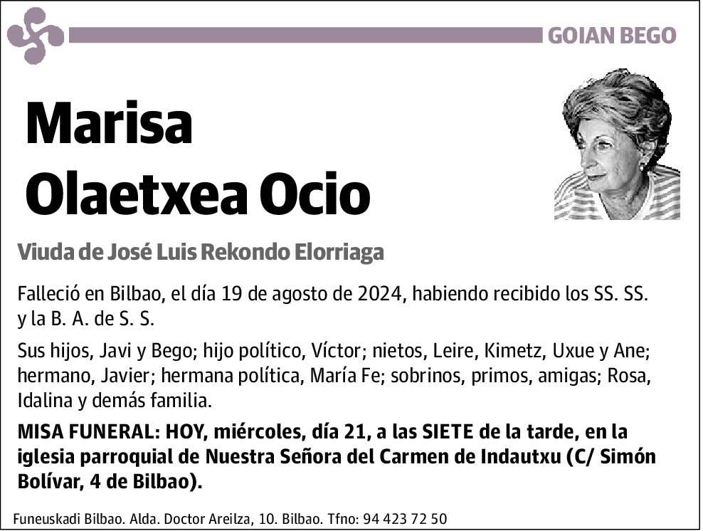 Marisa Olaetxea Ocio