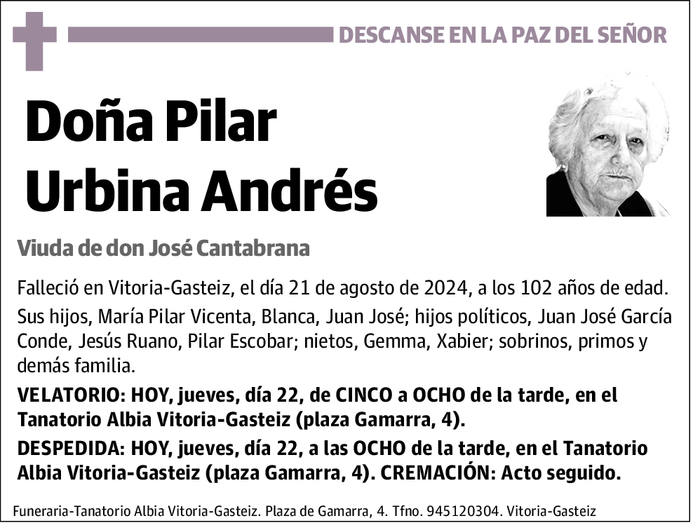 Pilar Urbina Andrés