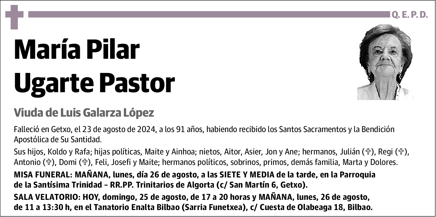 María Pilar Ugarte Pastor