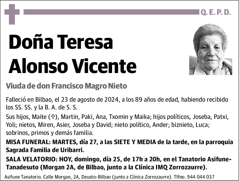 Teresa Alonso Vicente