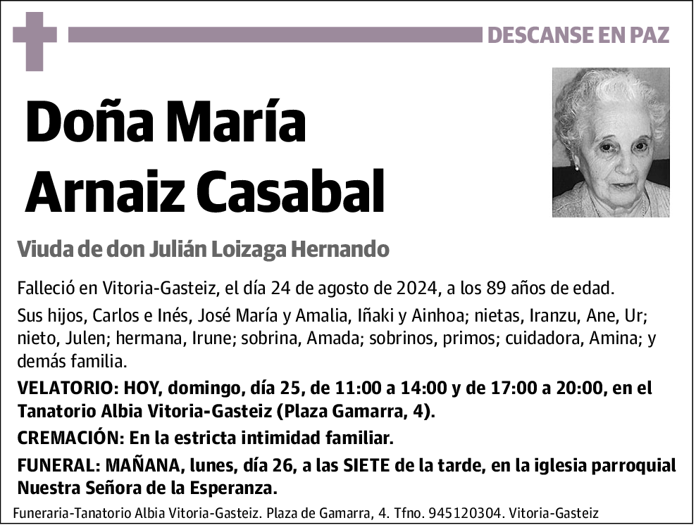 María Arnaiz Casabal
