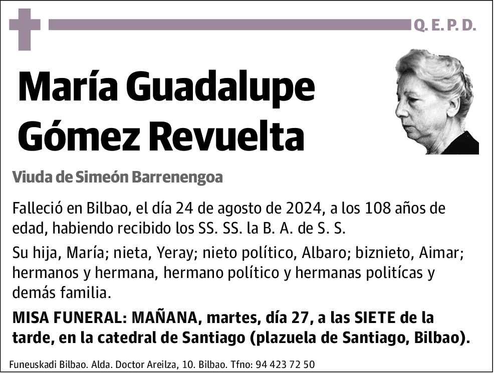 María Guadalupe Gómez Revuelta