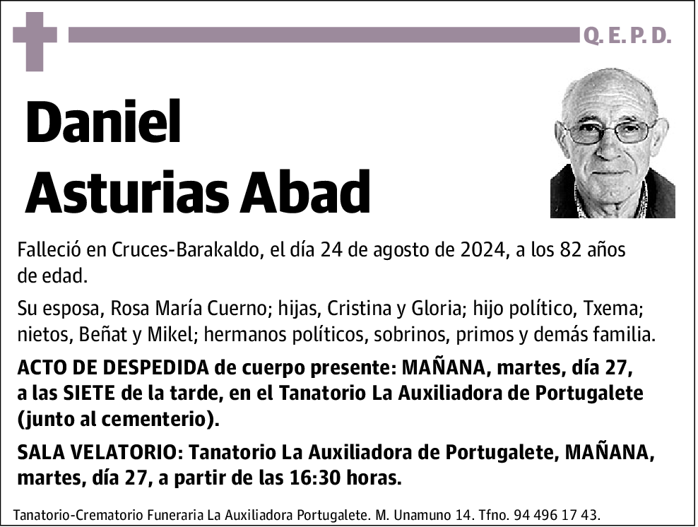 Daniel Asturias Abad