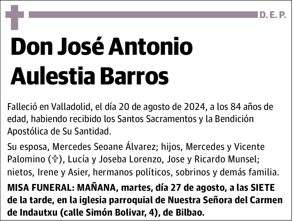 José Antonio Aulestia Barros