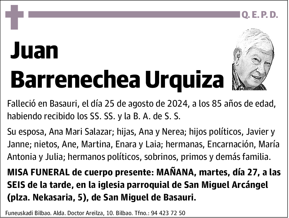 Juan Barrenechea Urquiza