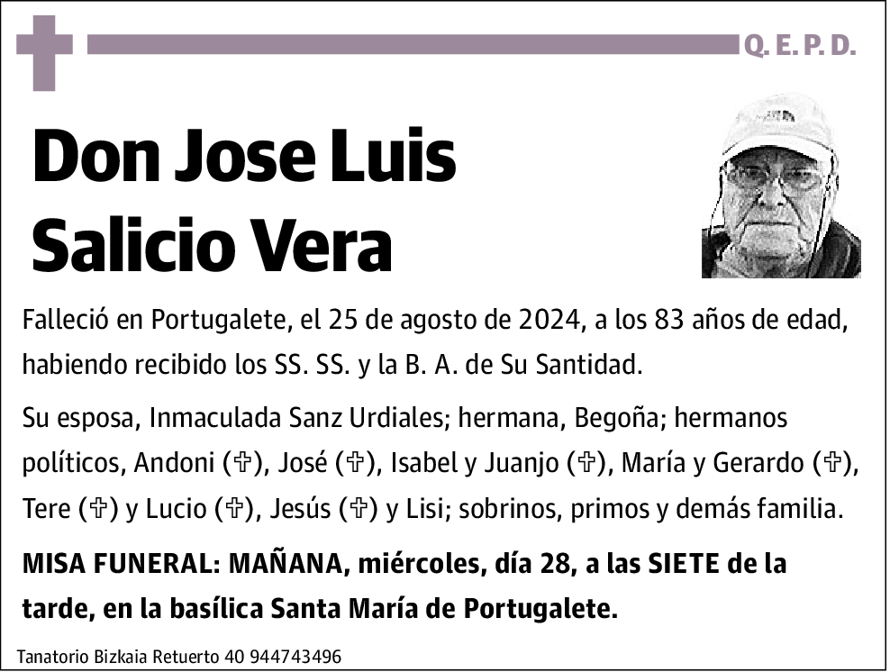 Jose Luis Salicio Vera