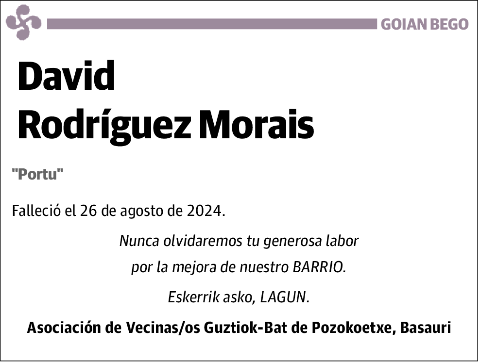 David Rodriguez Morais