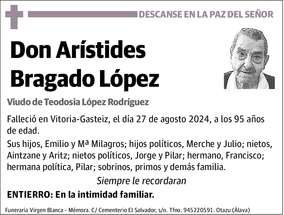 Arístides Bragado López