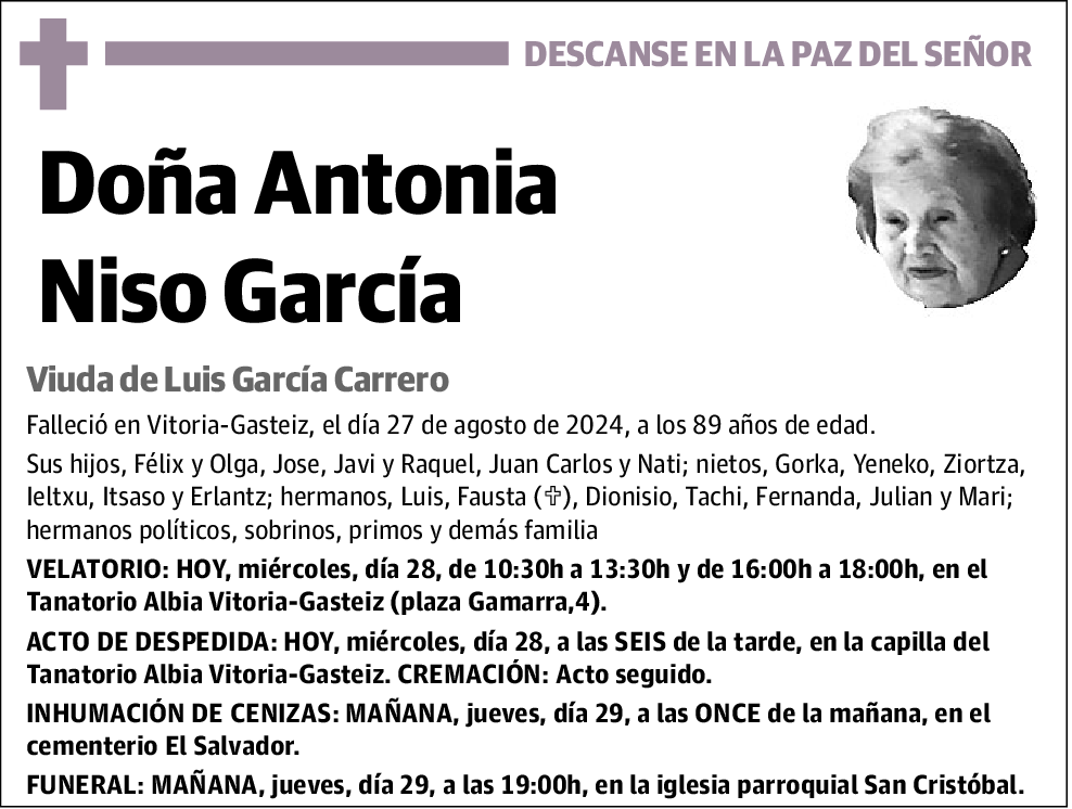 Antonia Niso García