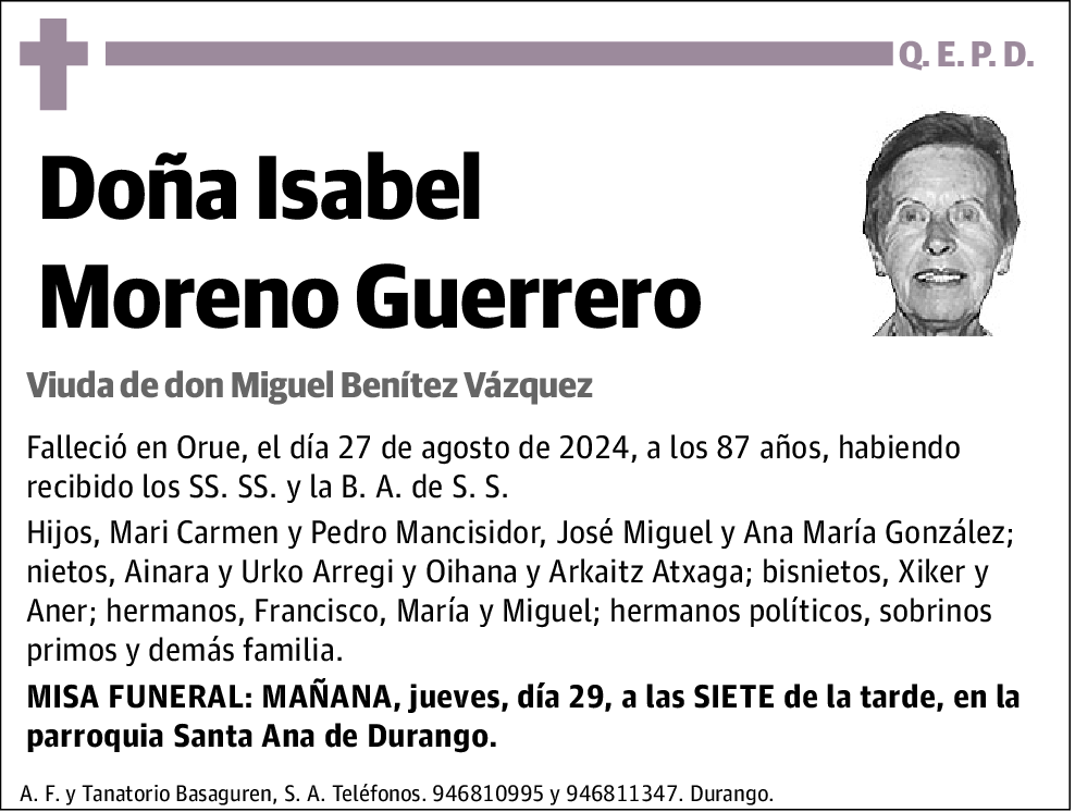 Isabel Moreno Guerrero