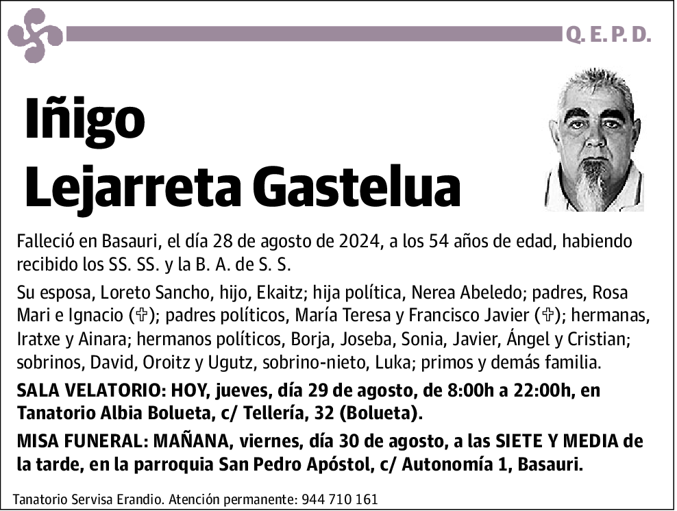 Iñigo Lejarreta Gastelua