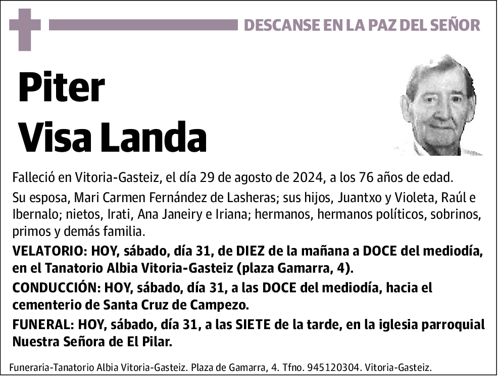 Piter Visa Landa