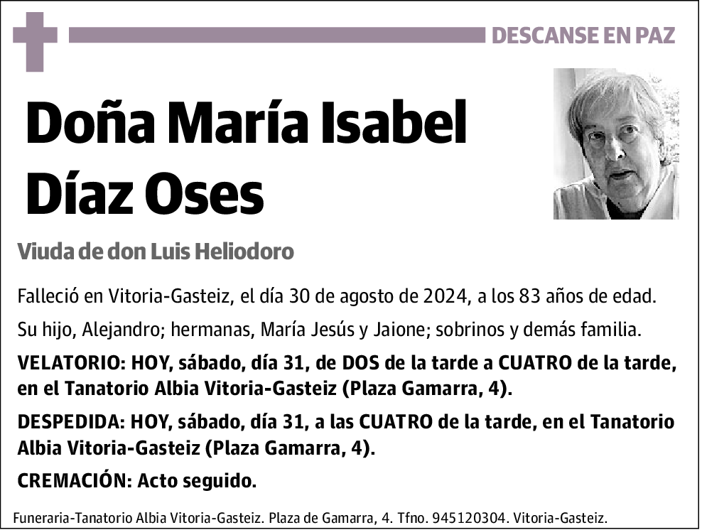 María Isabel Díaz Oses
