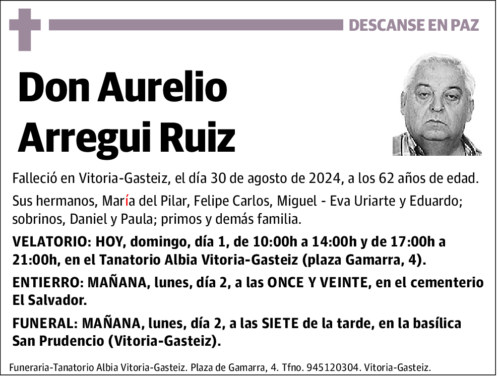 Aurelio Arregui Ruiz