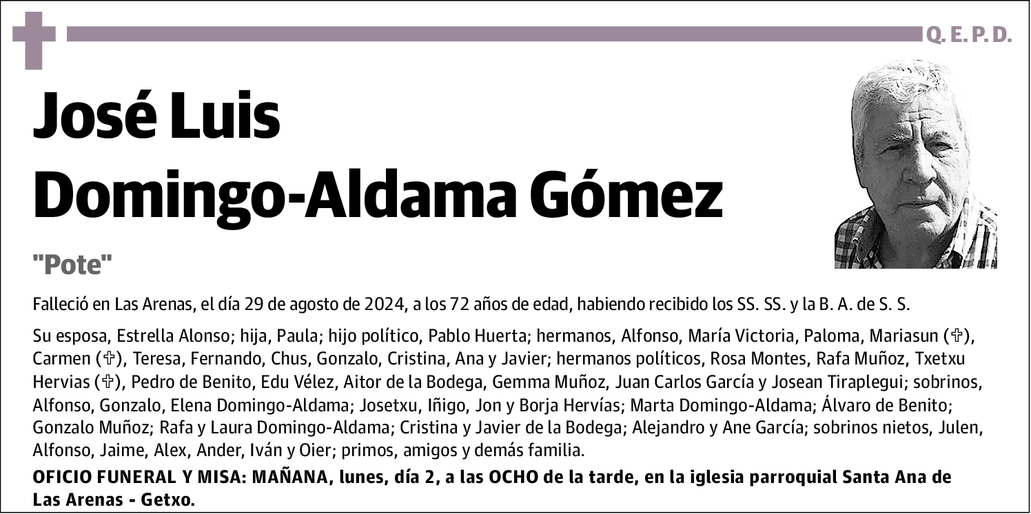 José Luis Domingo-Aldama Gómez