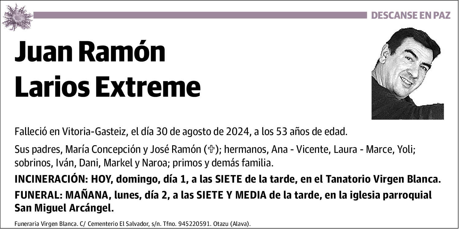 Juan Ramón Larios Extreme