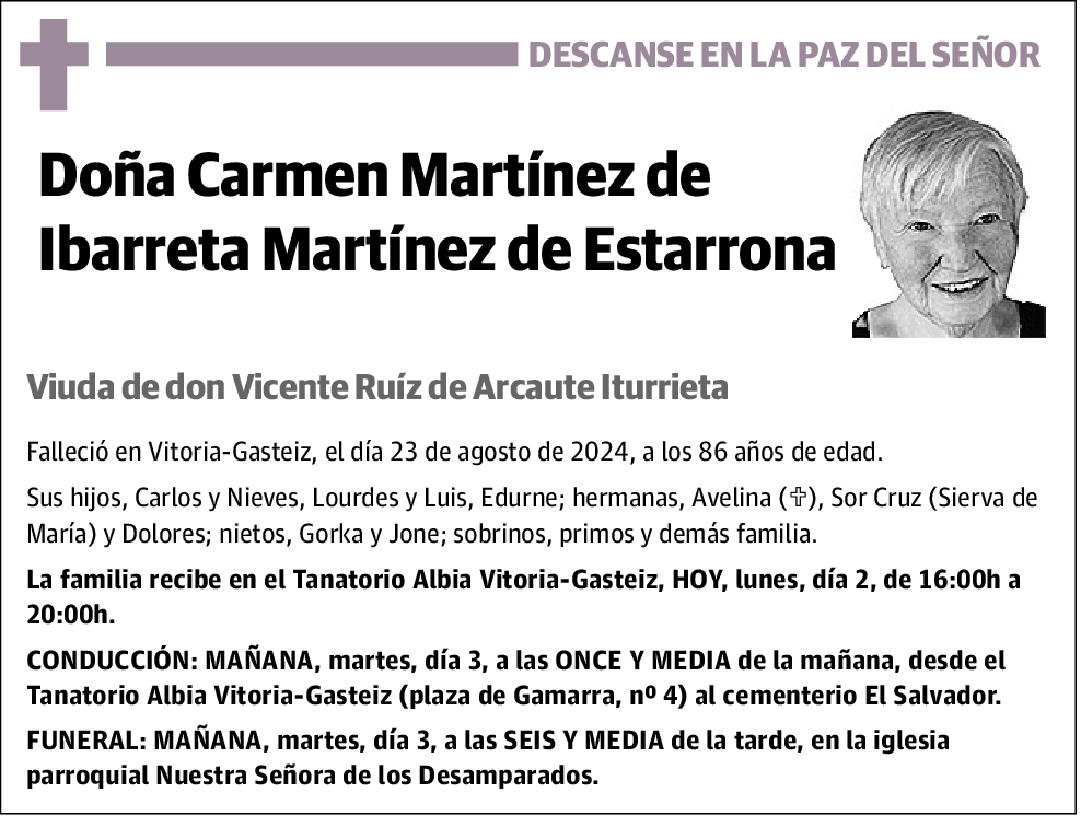 Carmen Martínez de Ibarreta Martínez de Estarrona