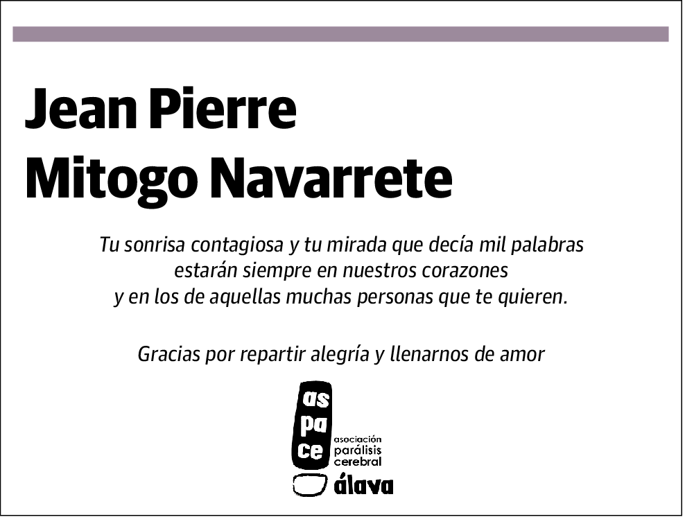 Jean Pierre Mitogo Navarrete
