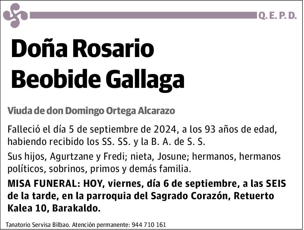 Rosario Beobide Gallaga