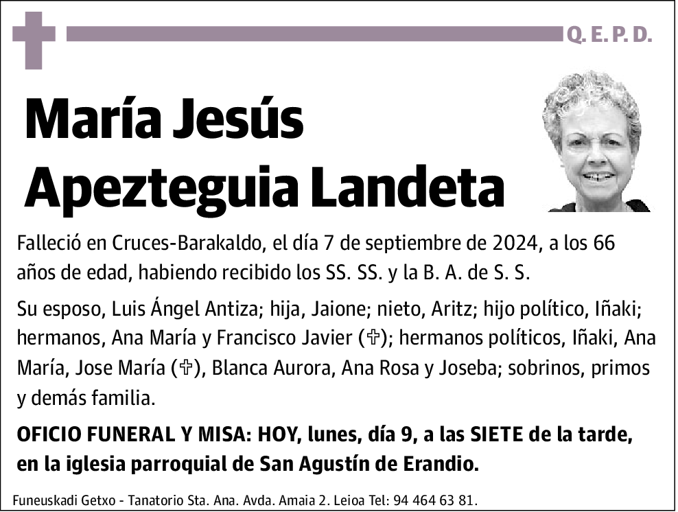 María Jesús Apezteguia Landeta