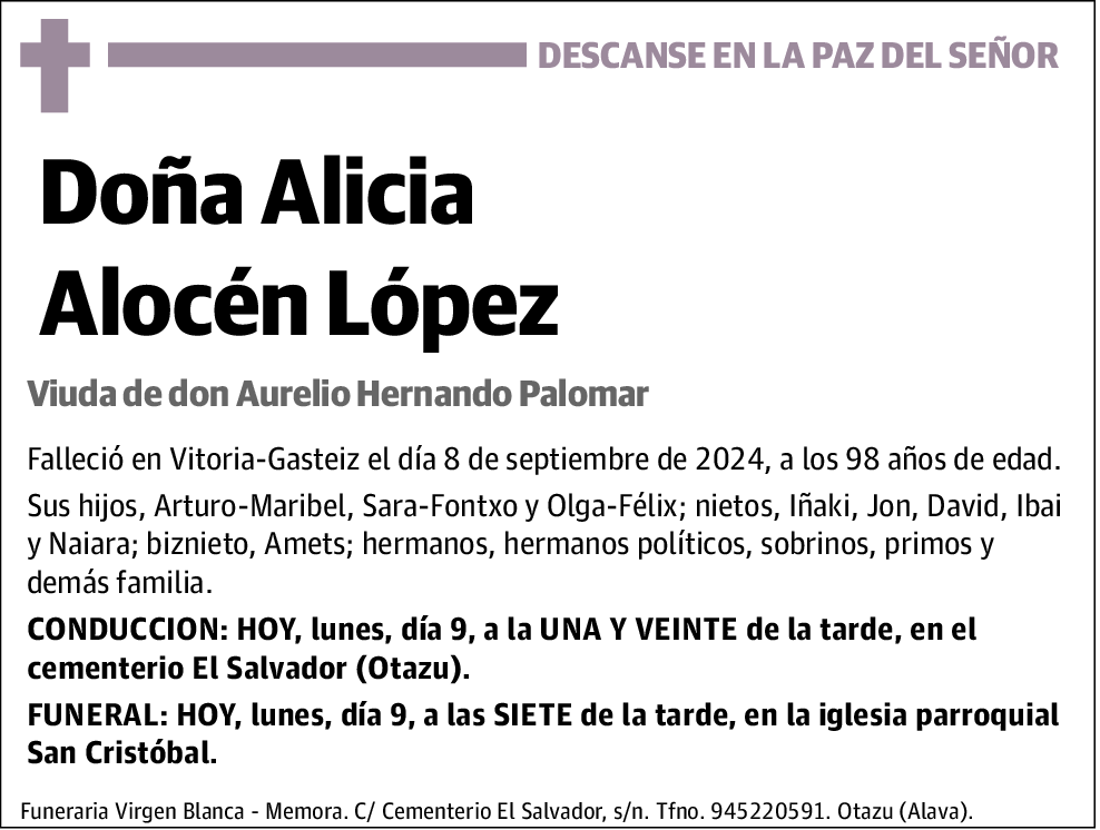 Alicia Alocén López