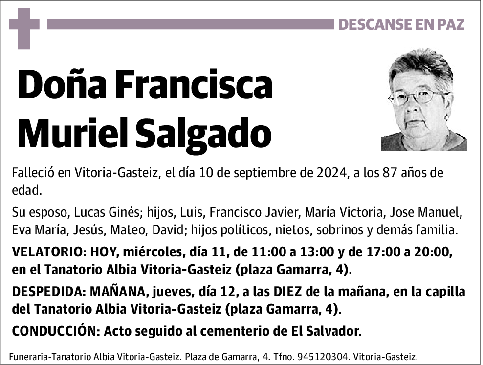 Francisca Muriel Salgado