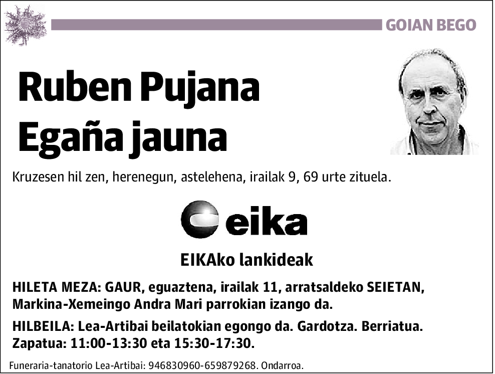 Ruben Pujana Egaña