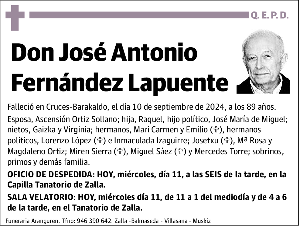 José Antonio Fernández Lapuente