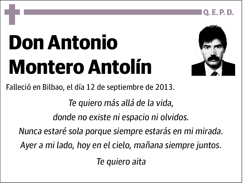 Antonio Montero Antolin