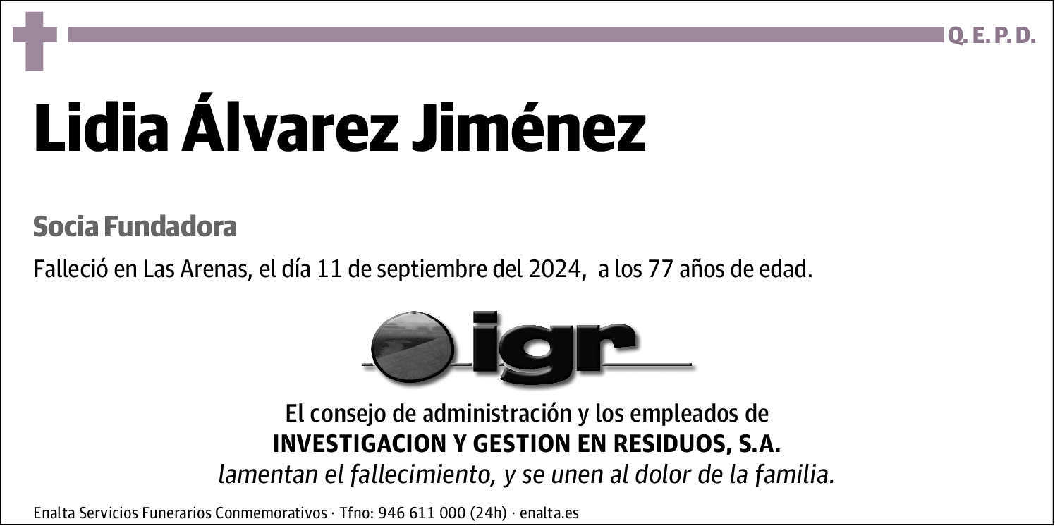 Lidia Álvarez Jiménez