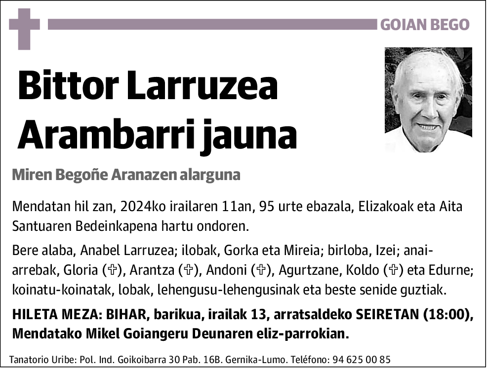 Bittor Larruzea Arambarri