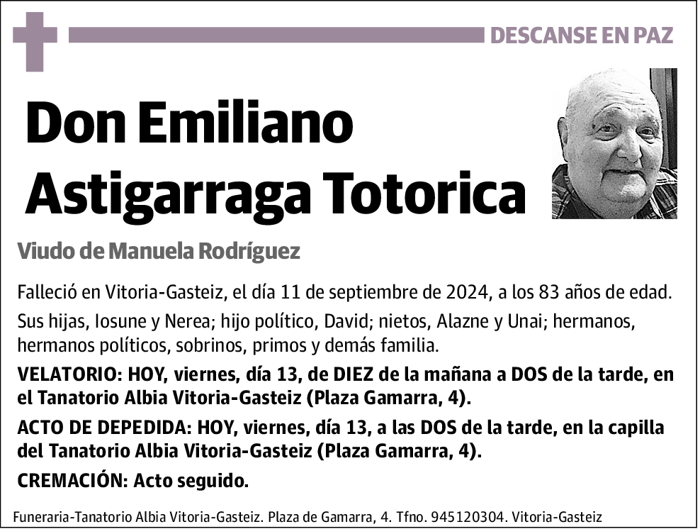Emiliano Astigarraga Totorica