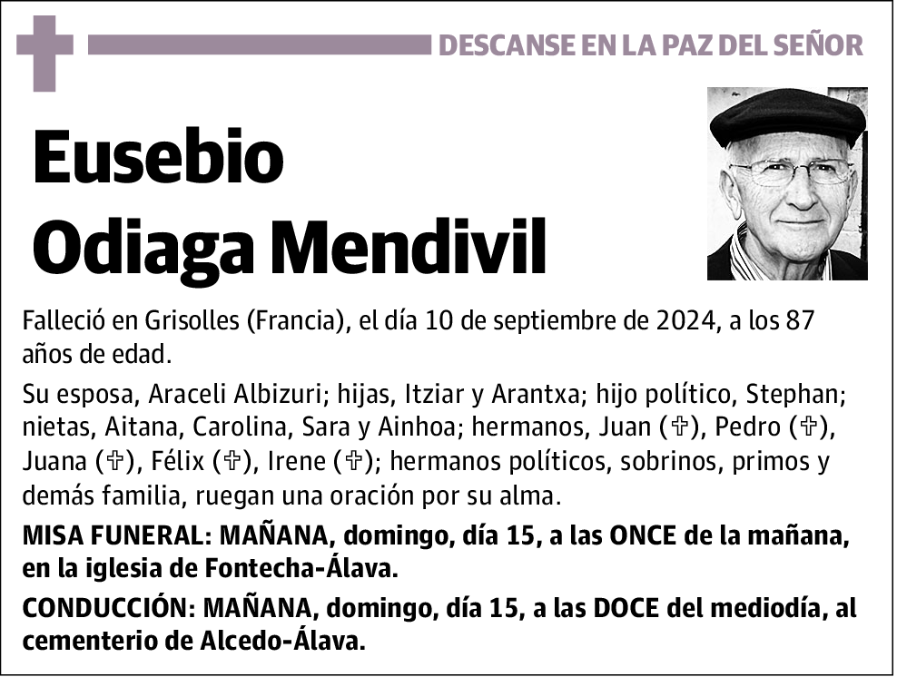 Eusebio Odiaga Mendivil