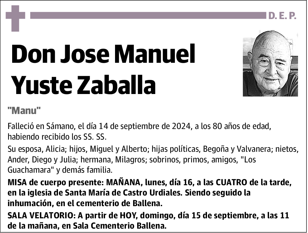 Jose Manuel Yuste Zaballa