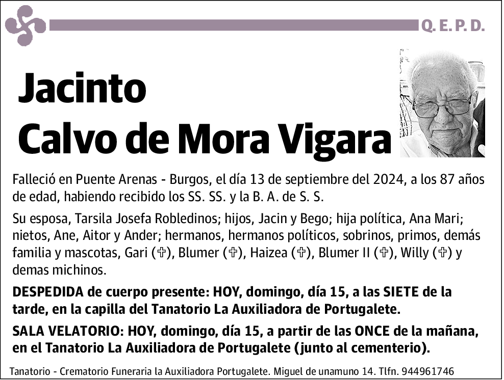 Jacinto Calvo de Mora Vigara