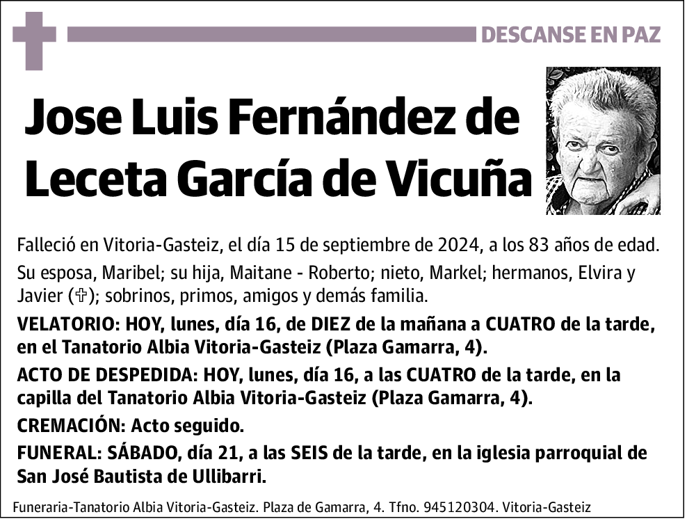 Jose Luis Fernández de Leceta García de Vicuña