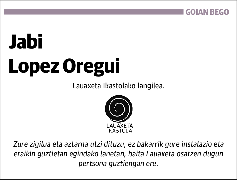 Jabi Lopez Oregui