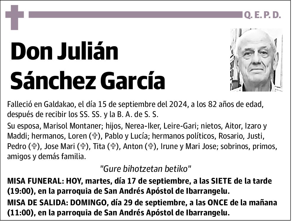 Julián Sánchez García