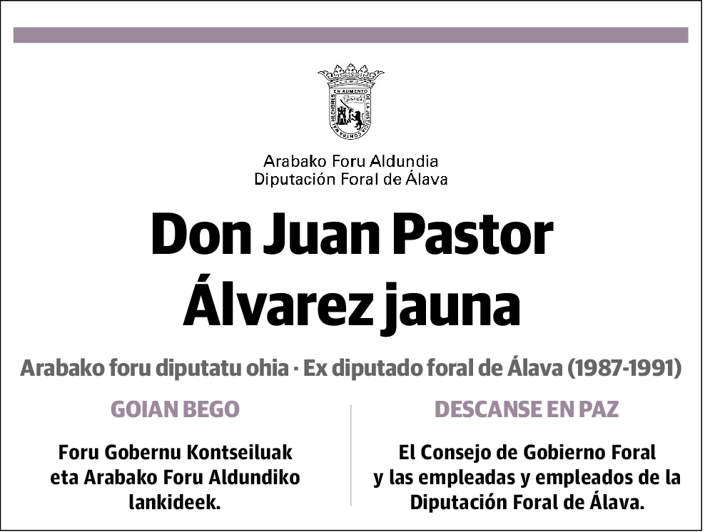 Juan Pastor Álvarez