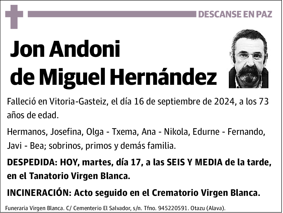 Jon Andoni de Miguel Hernández