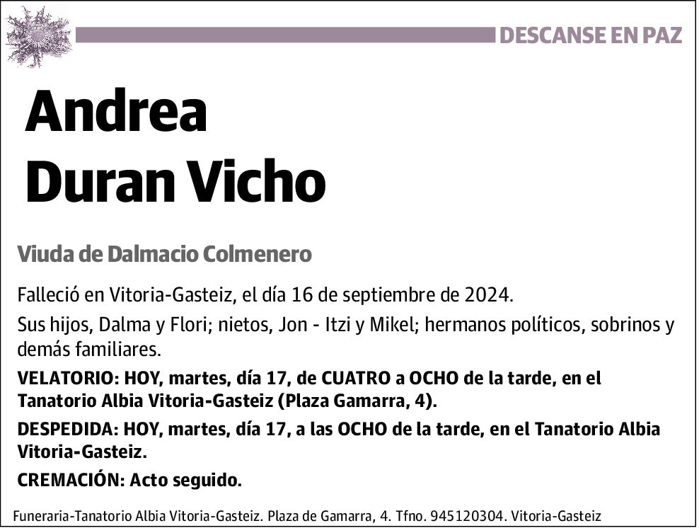 Andrea Duran Vicho